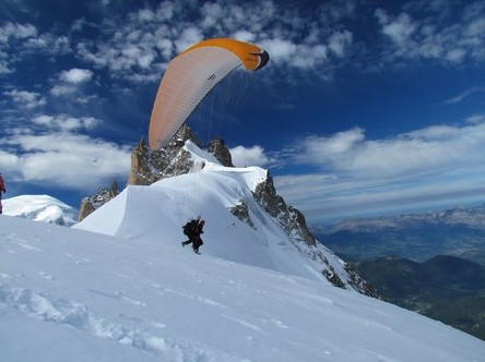 speed riding chamonix