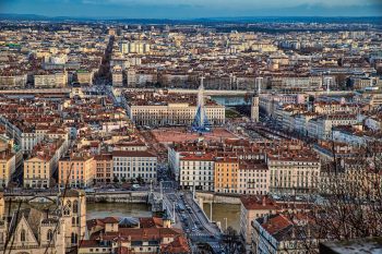 Vue sur la ville de Lyon