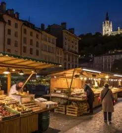 Les marchés fermiers nocturnes à Lyon