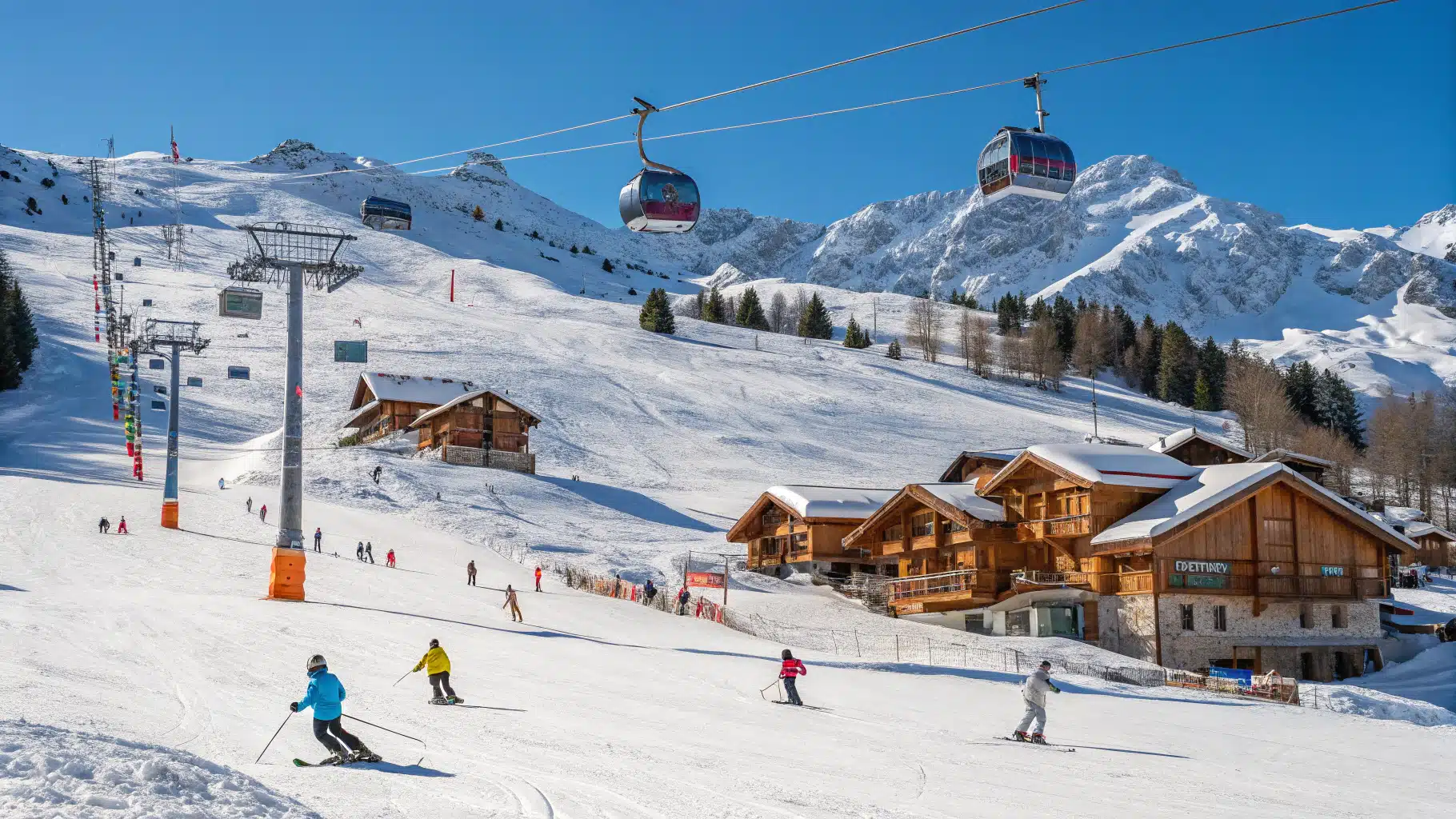 une station de ski